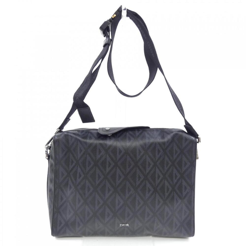 Christian Dior Signature CD Diamond Lingot messenger bag black diamond